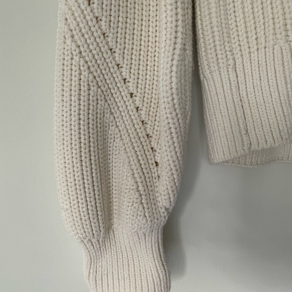 Oversized bell arms knit pullover - Picture 3 of 4